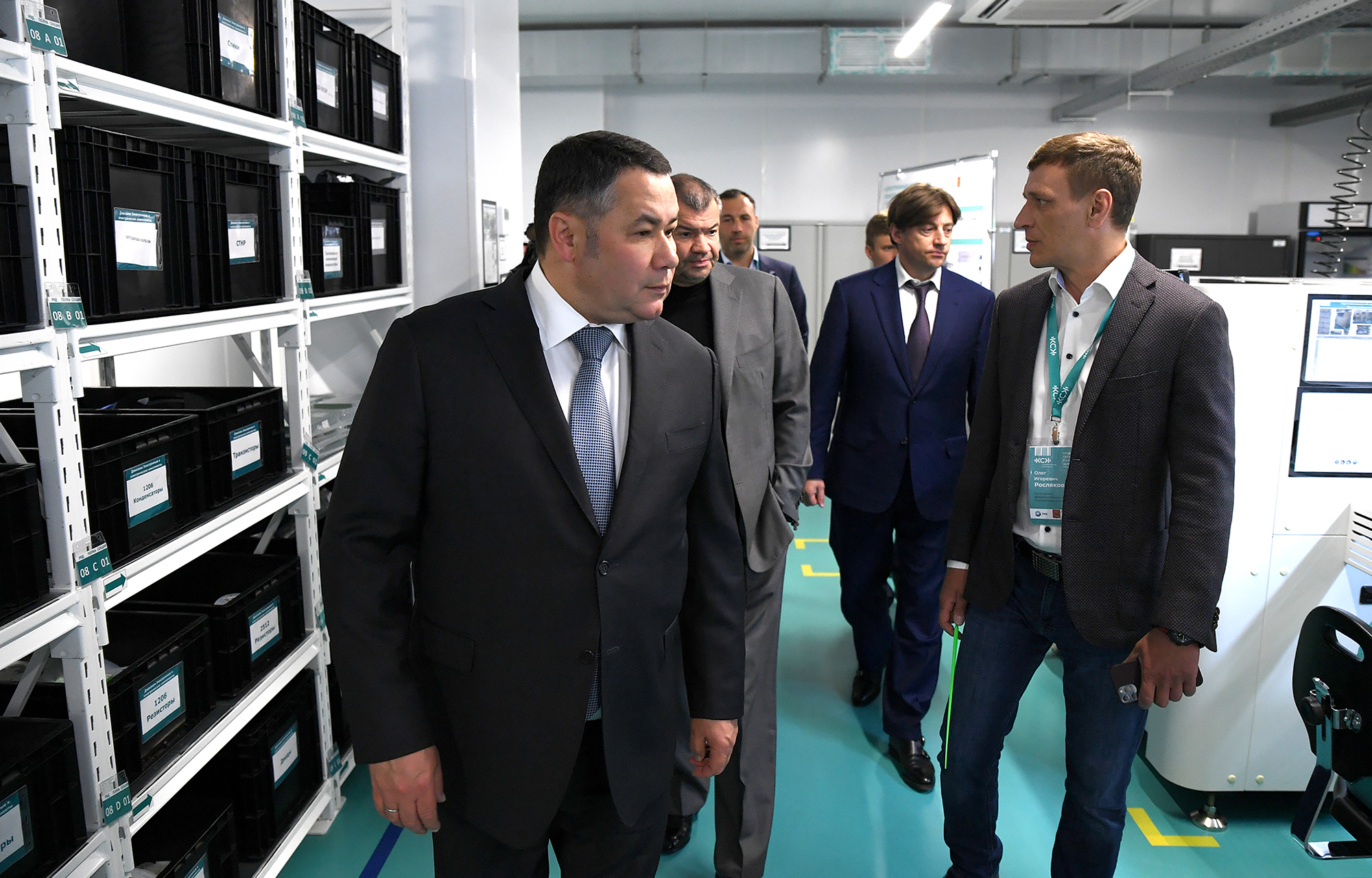 Губернатор Игорь Руденя, президент и гендиректор АО «Трансмашхолдинг» посетили производственные площадки в регионе