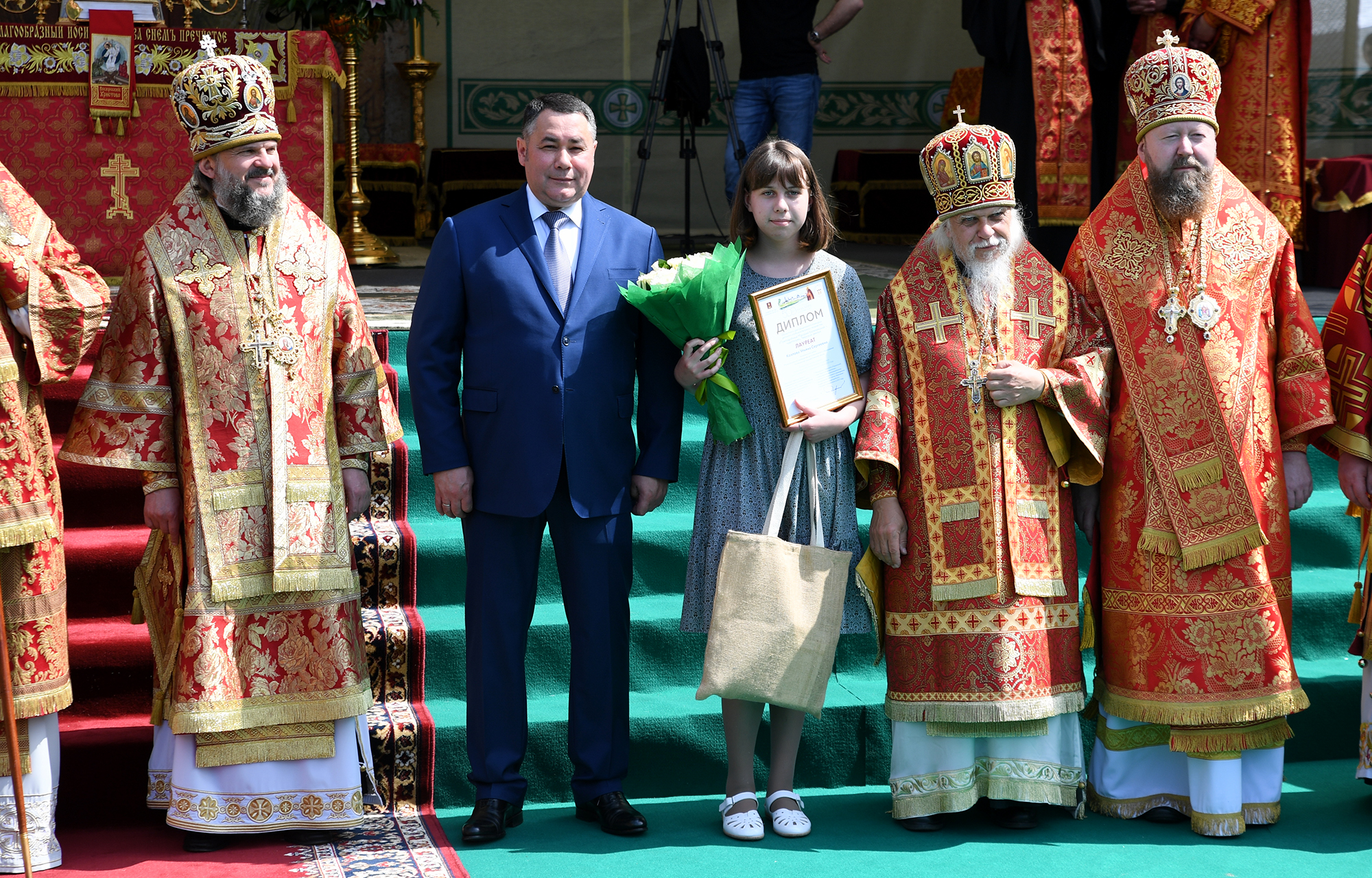 Игорь Руденя принял участие в торжествах, посвященных 500-летию обретения мощей Макария Калязинского