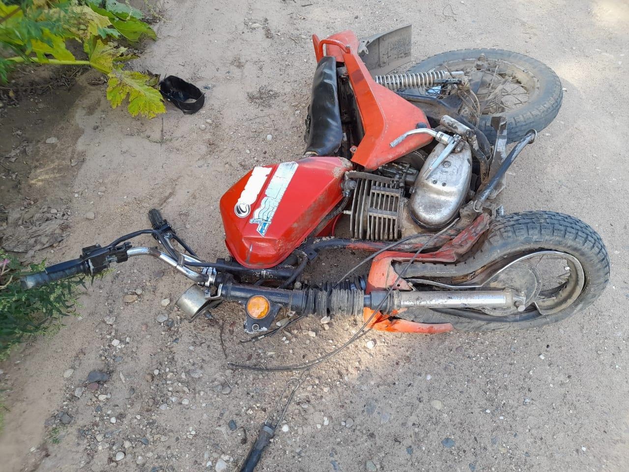 В Тверской области подросток на мотоцикле врезался во встречный кроссовер