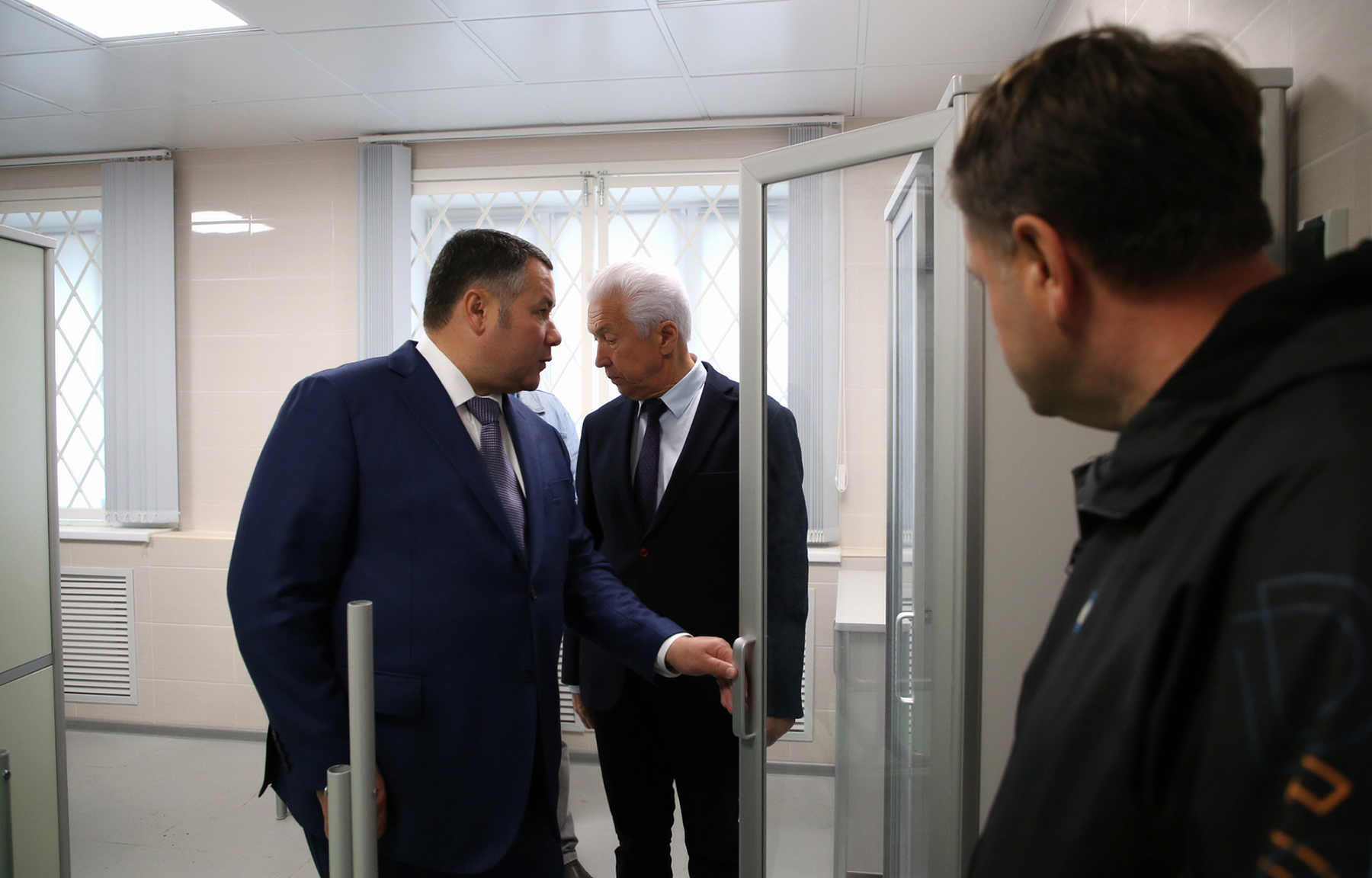 Игорь Руденя посетил Ржевскую станцию скорой медицинской помощи
