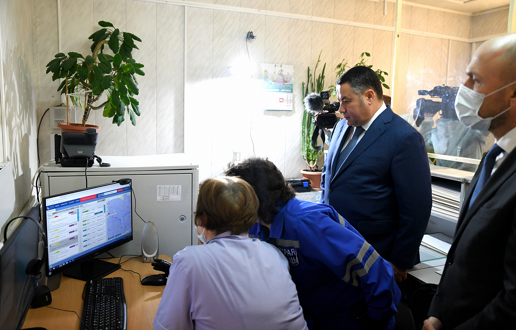 Игорь Руденя посетил городскую больницу в ЗАТО Озерный