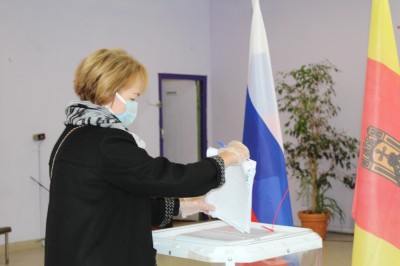 Главы районов Тверской области голосуют на выборах