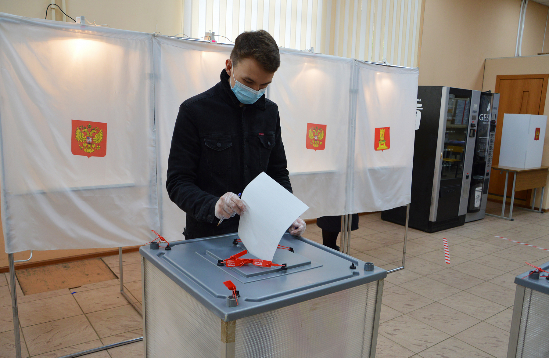 В Тверской области завершился первый день голосования