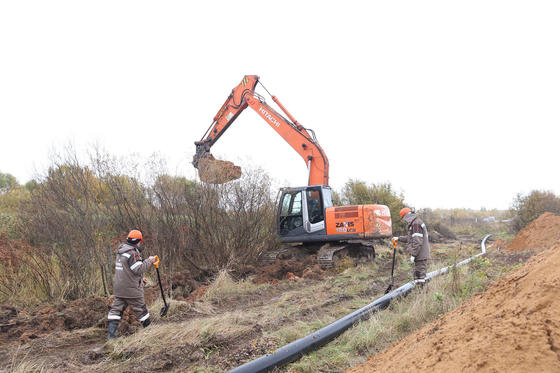 В Калязинском районе началось строительство  межпоселкового газопровода к четырем населенным пунктам