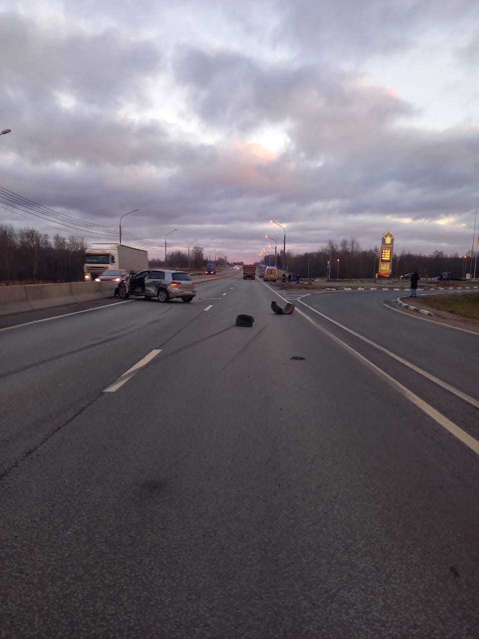 На автодороге М-10 в Тверской области погиб водитель в результате аварии