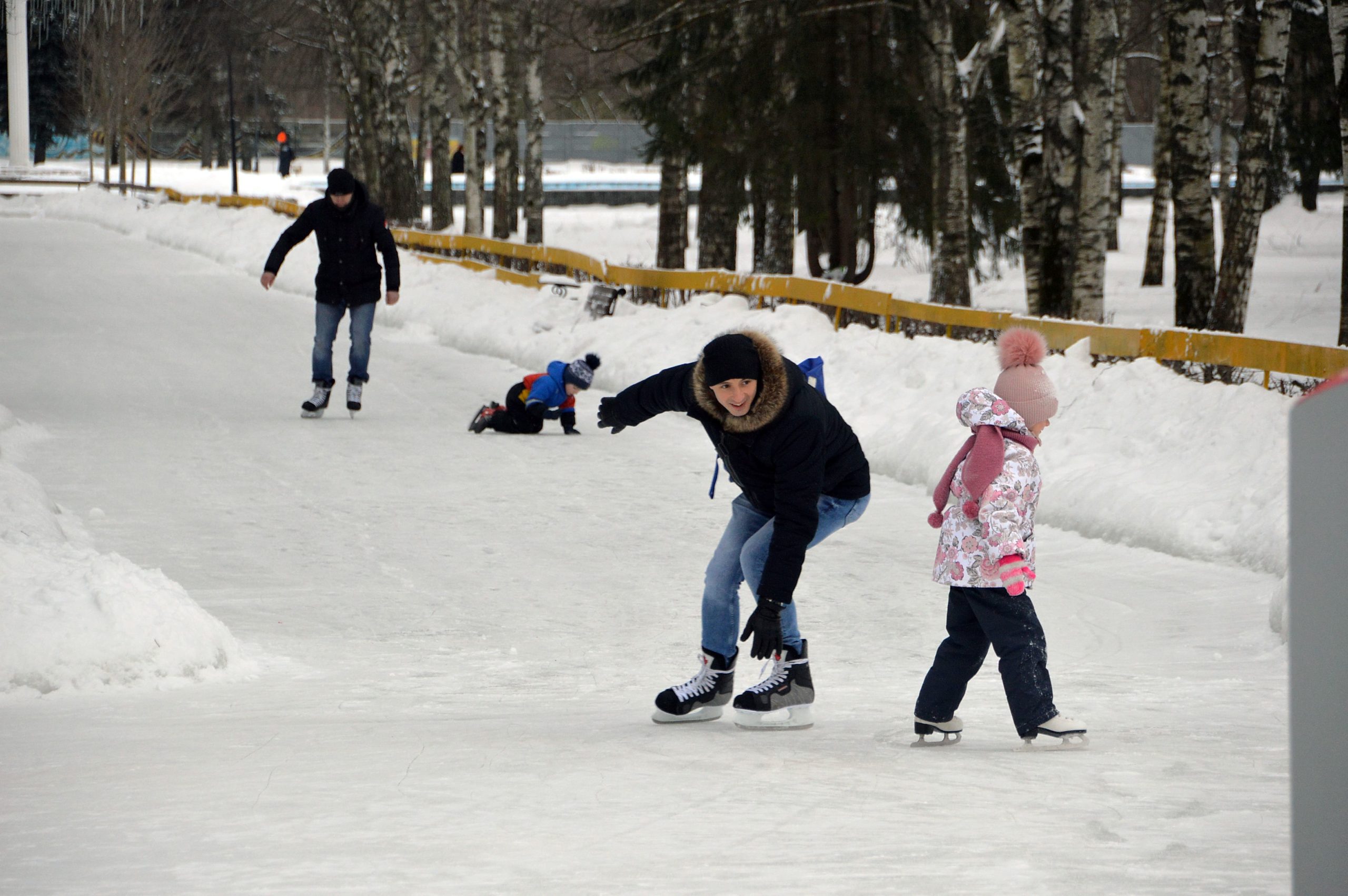 Жители и гости Твери могут посетить площадки для катания на коньках