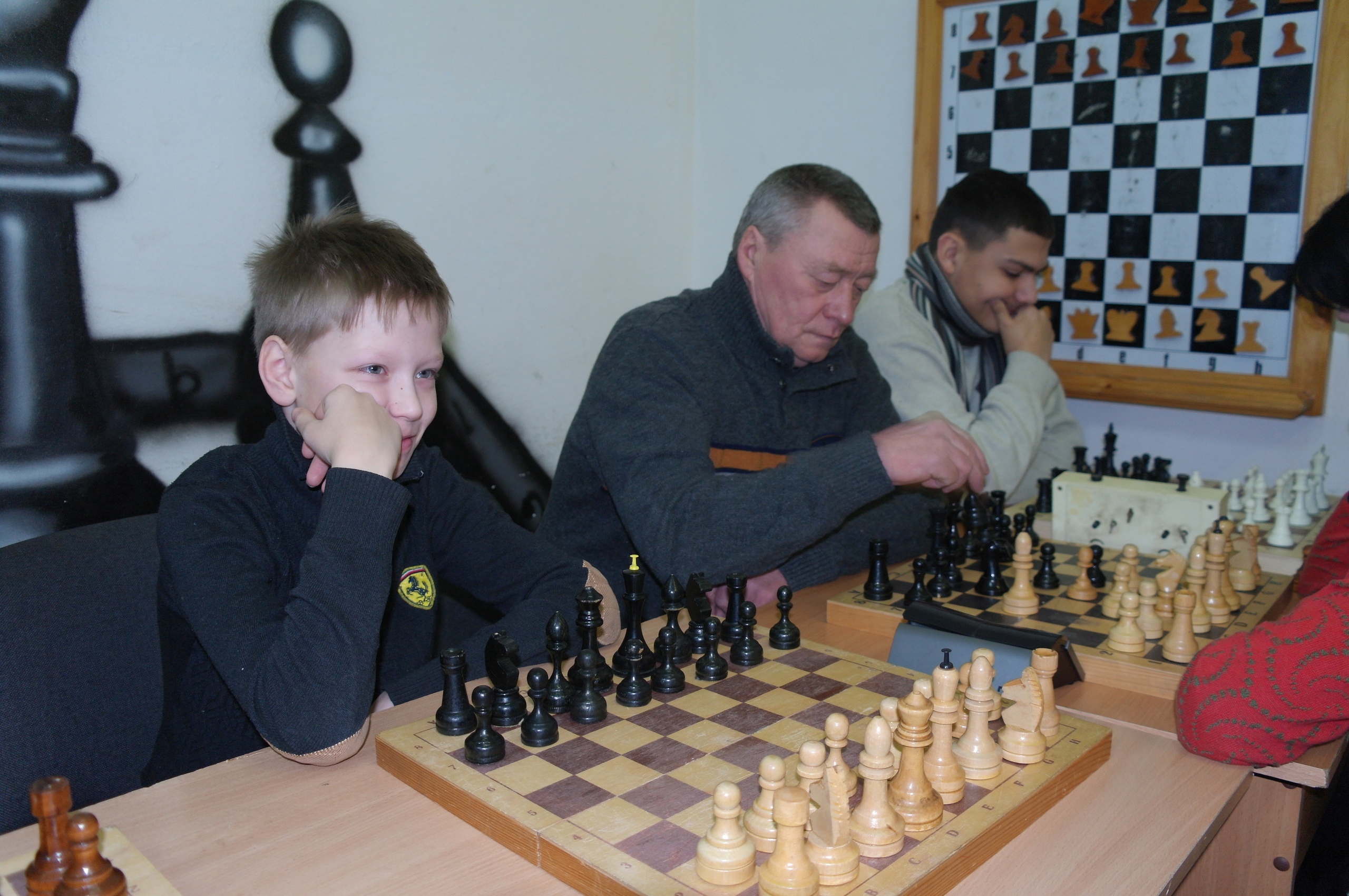 В городе Бологое наградили лучших шахматистов