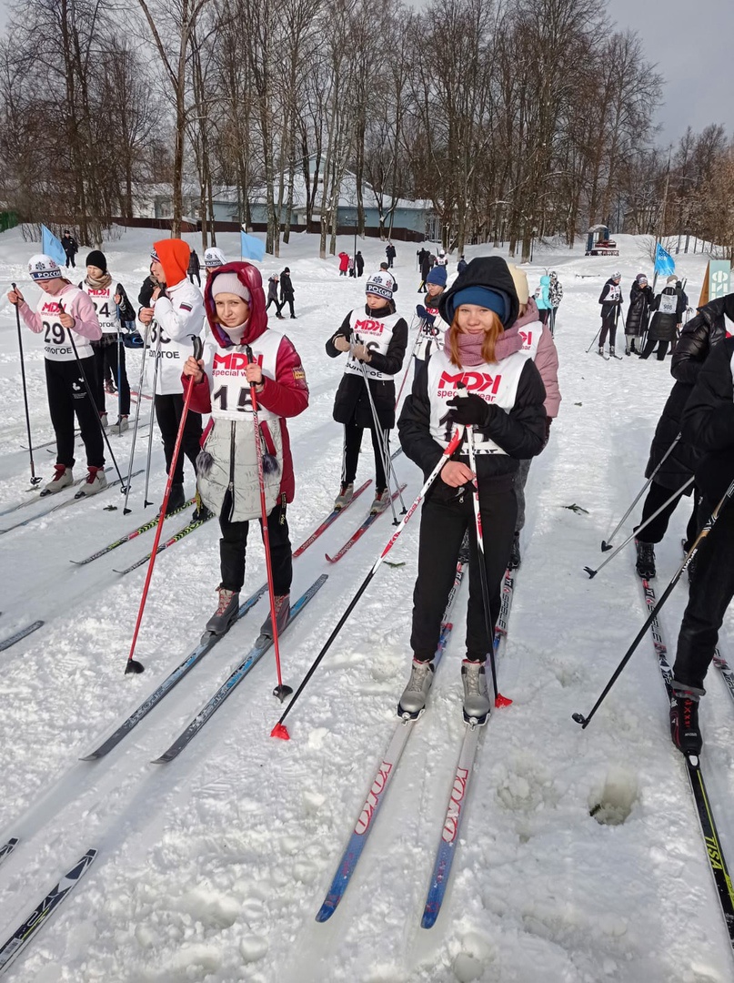 В Бологое в лыжной гонке приняли участие больше 100 человек