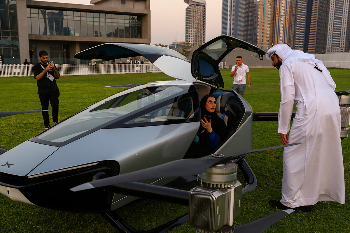 Дубайский летающий автомобиль