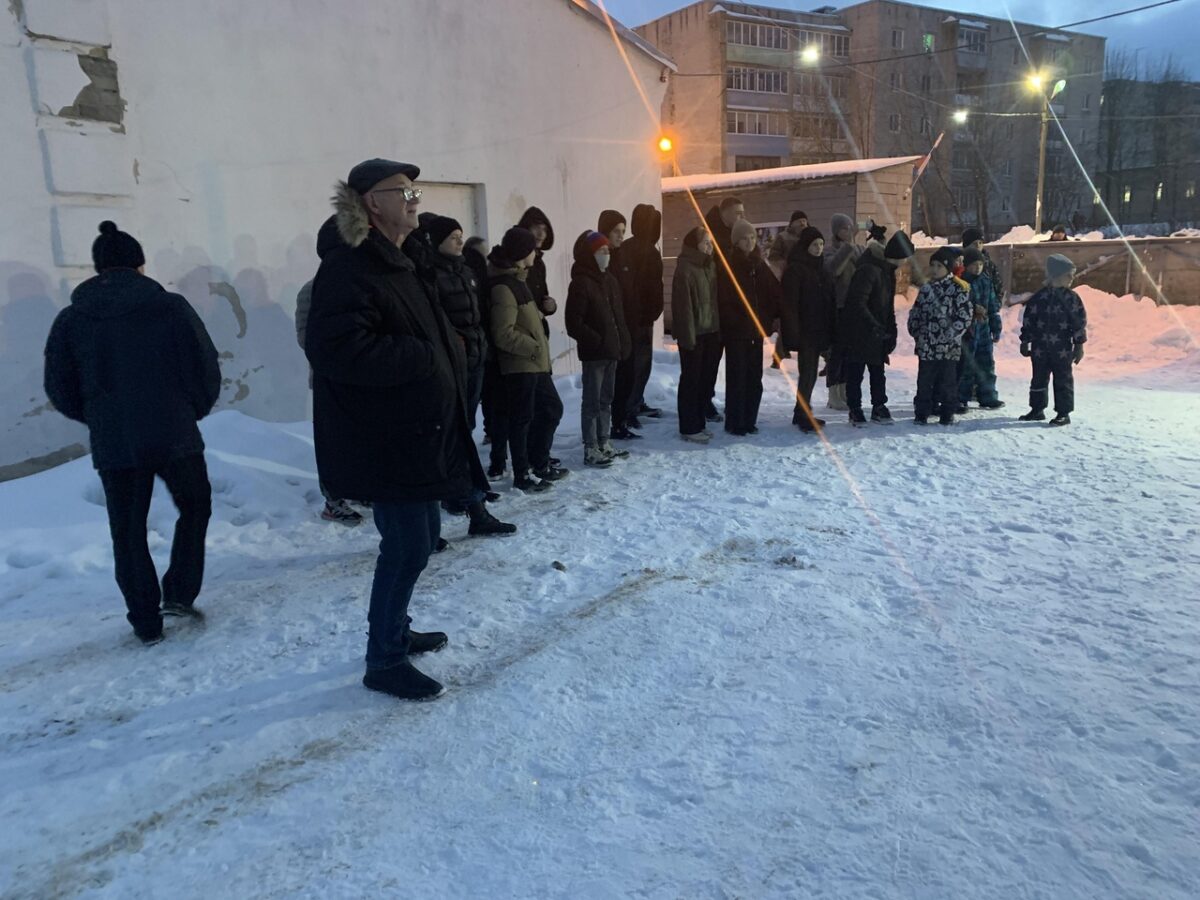 открытие спортплощадки