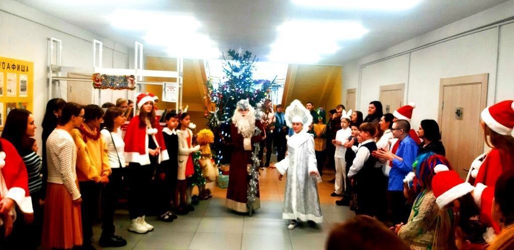 новый год, библиотека