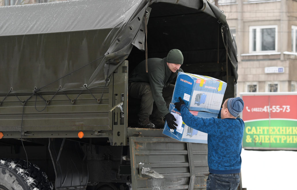 гуманитарный груз СВО