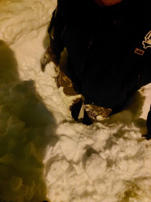 открытый люк