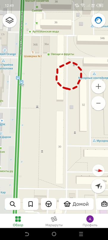 шипы на дороге в Твери