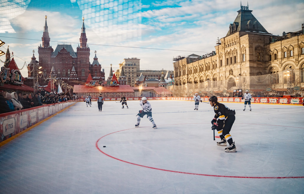 матч, хоккей, ГУМ каток (2)