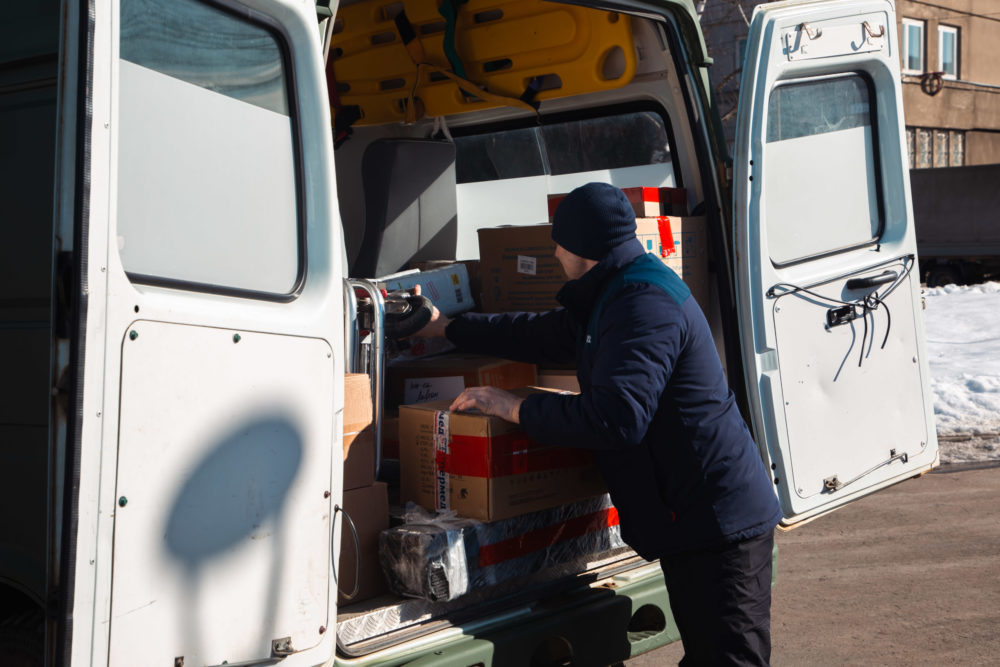 гуманитарный груз, сво