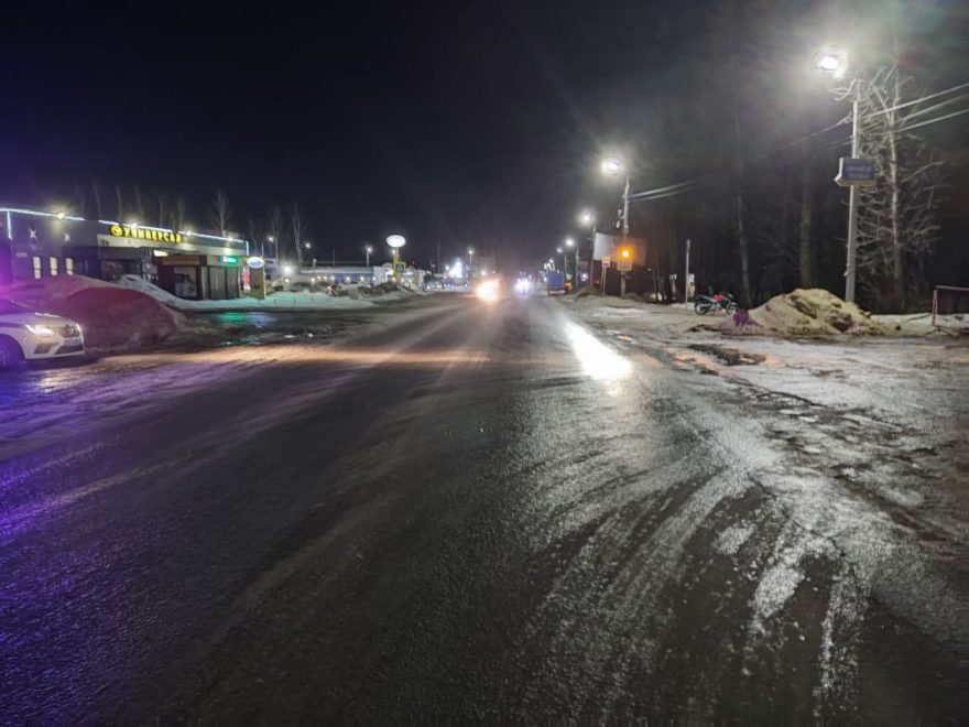 Шишкова с мотоциклом