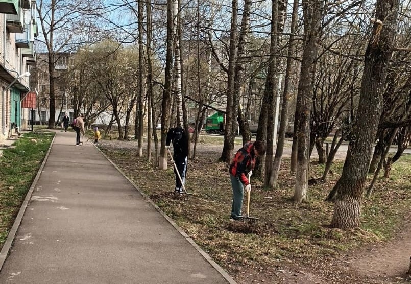 субботник, бологое