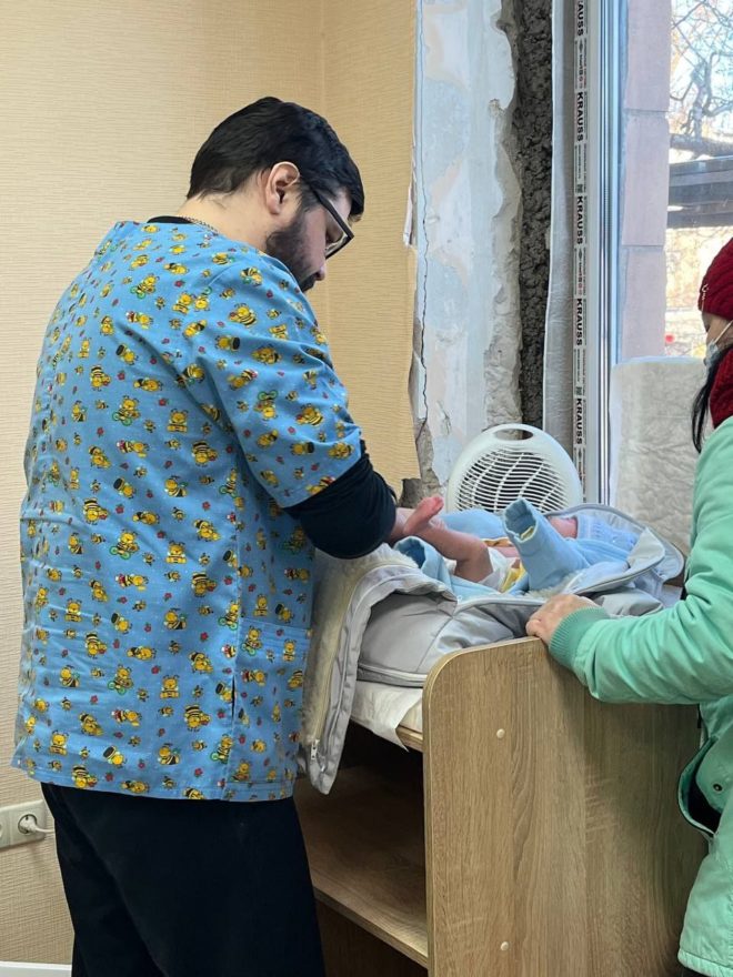 Прием малышей в Мариуполе 2   Фото из личного архива Александра Шарова