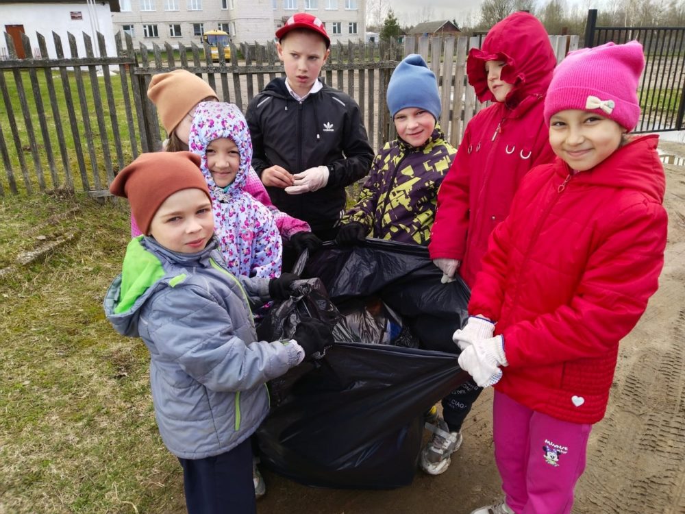 Рамешки, субботник