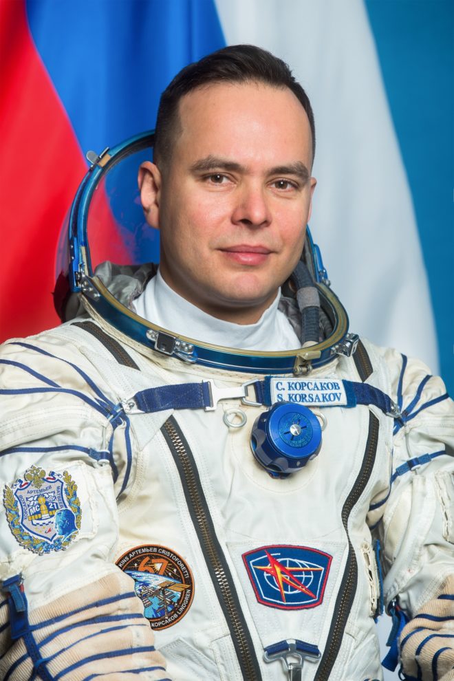 Сергей Корсаков. Фото Роскосмос