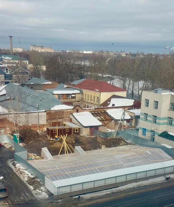 раскопки тверь