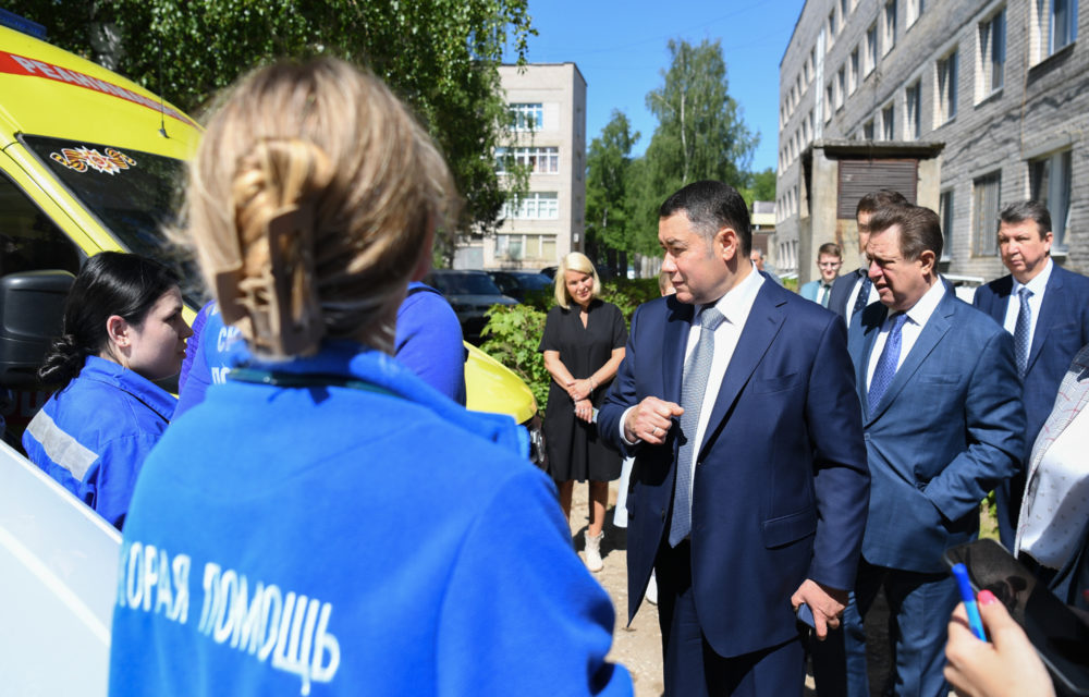 губернатор, рабочая поездка