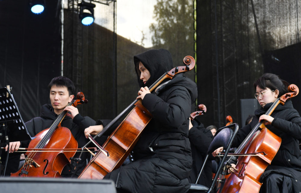 день победы, оркестр