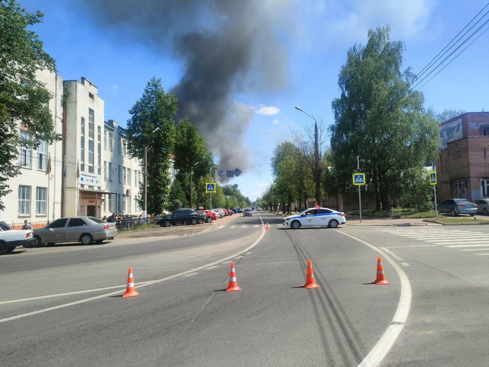 пожар, спартака