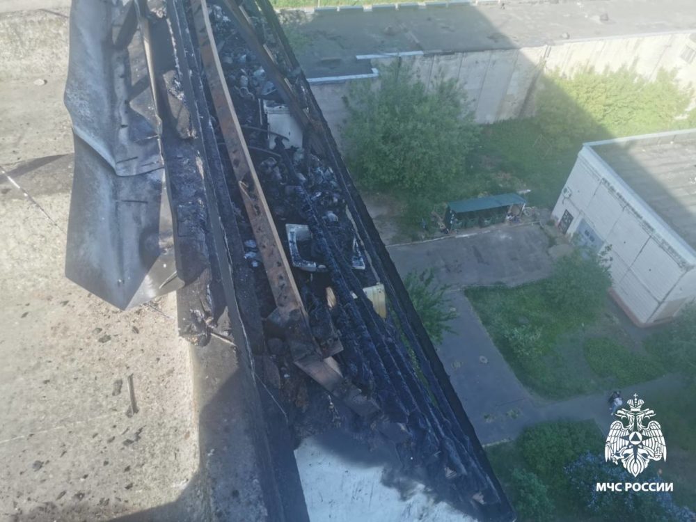 пожар, королева