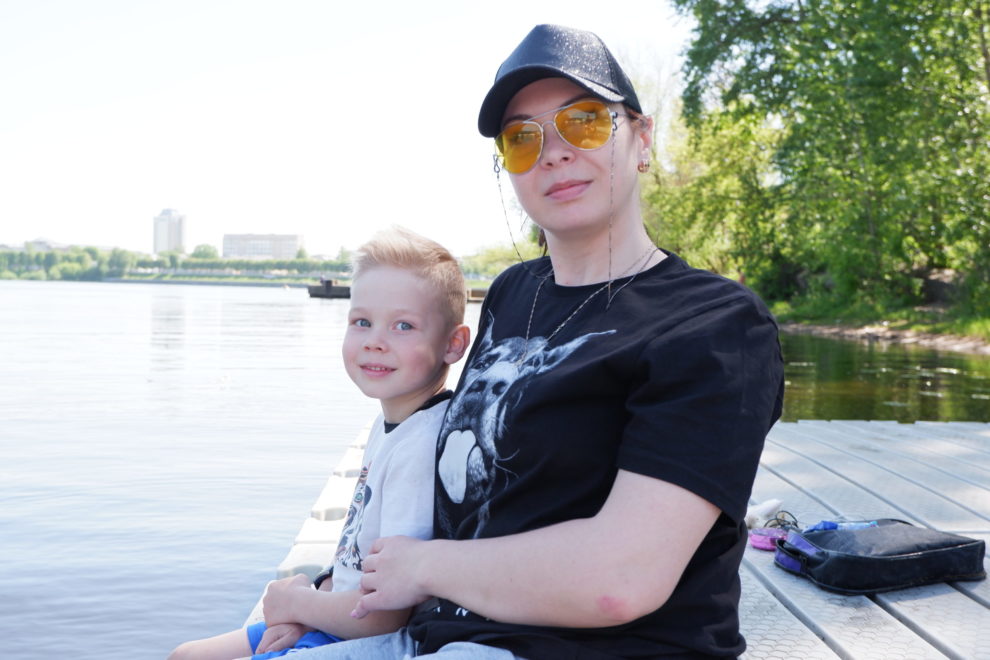 Марина Першина и Ярослав. Фото Евгения Кудряшова