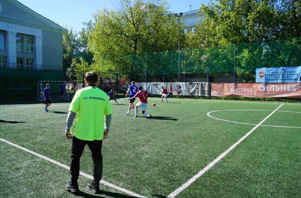 Состоялся турнир по мини-футболу в память о почетном сотруднике контрразведки