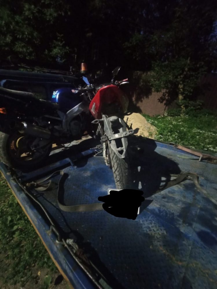 мототранспорт, задержание