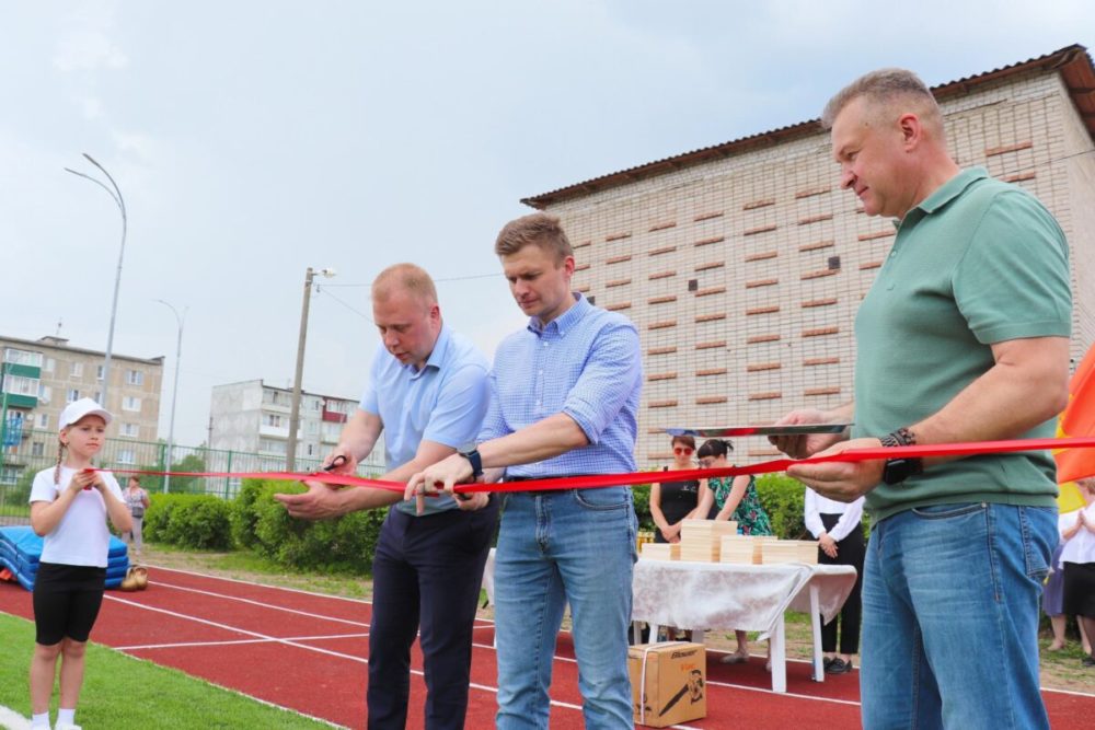 торопец открытие стадиона