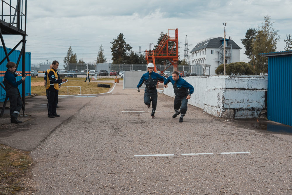 соревнования, пожарные