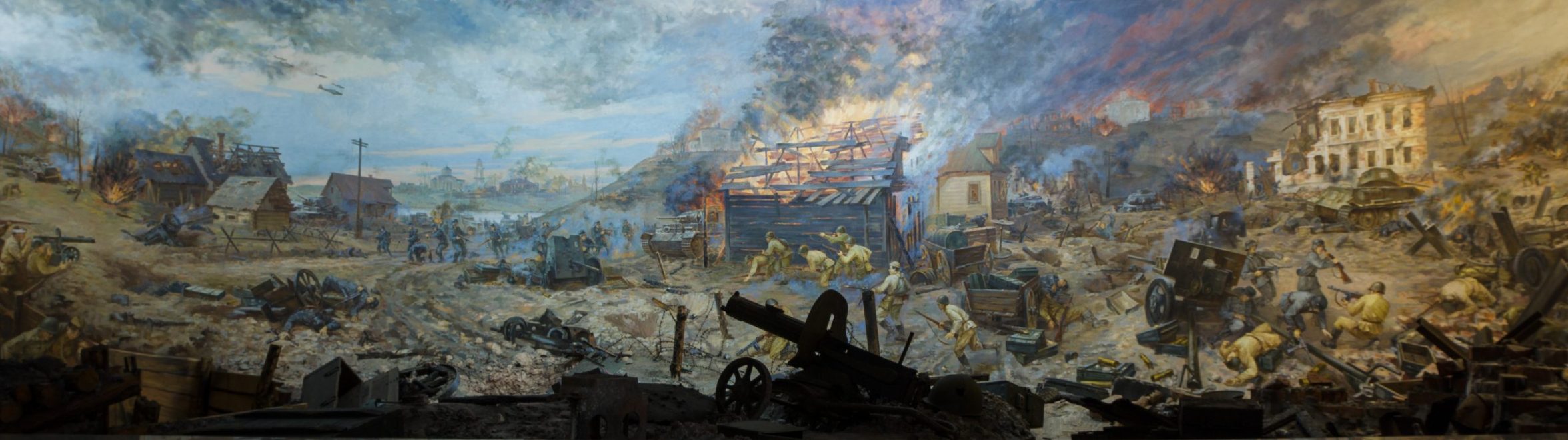 Фото: Диорама Ржевской битвы