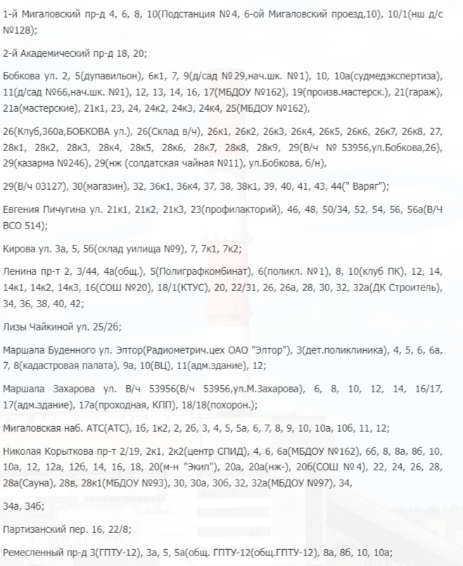 отключение горячей воды продление 1