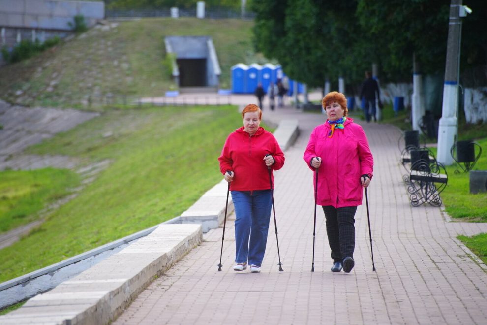 скандинавская ходьба