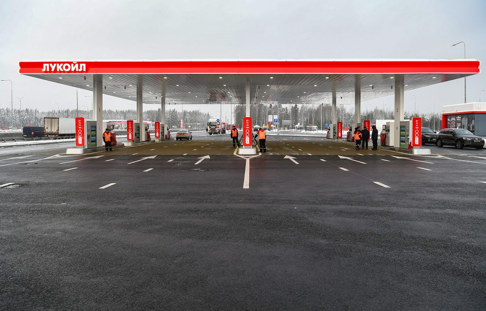 заправочный комплекс "лукойл"