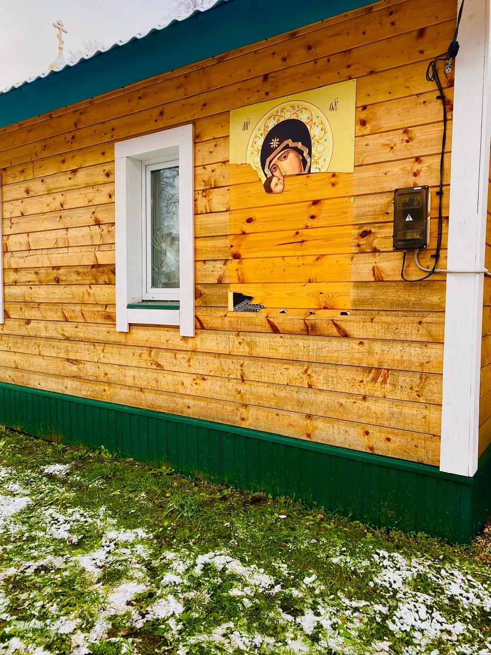 Фото: Храм Александра Невского в пос.Октябрьский