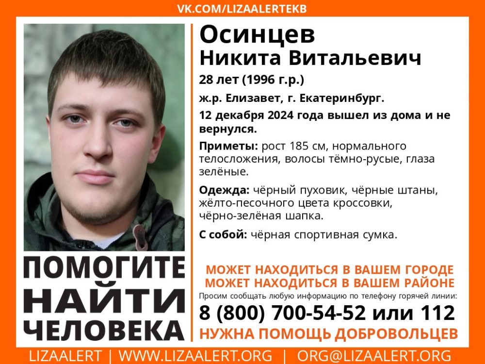 никита осинцев