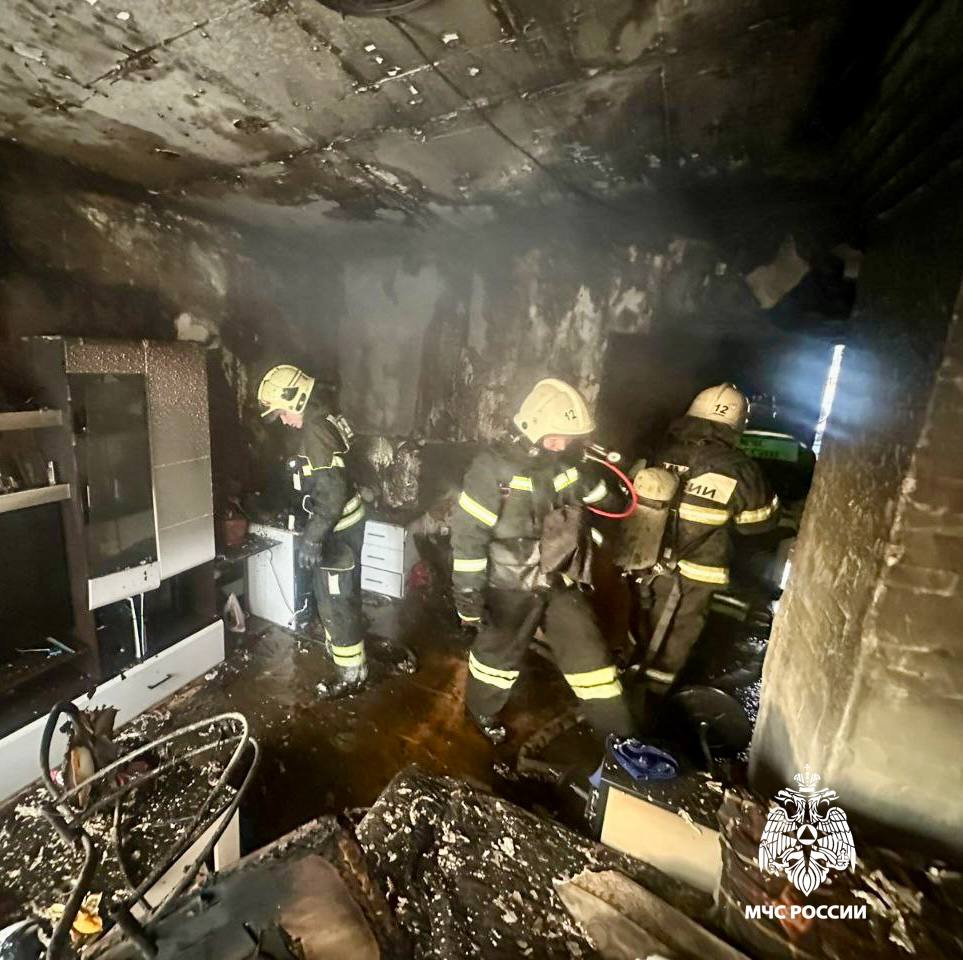 пожар, ржев