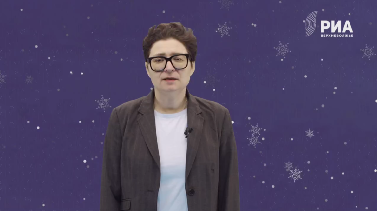 Юлия Овсянникова поздравила с Новым годом и Рождеством