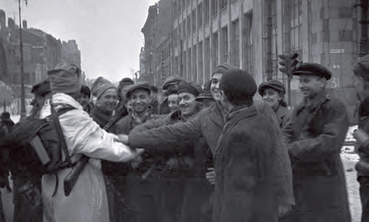 Архивные фото освобождения Польши. 1945 год (1)