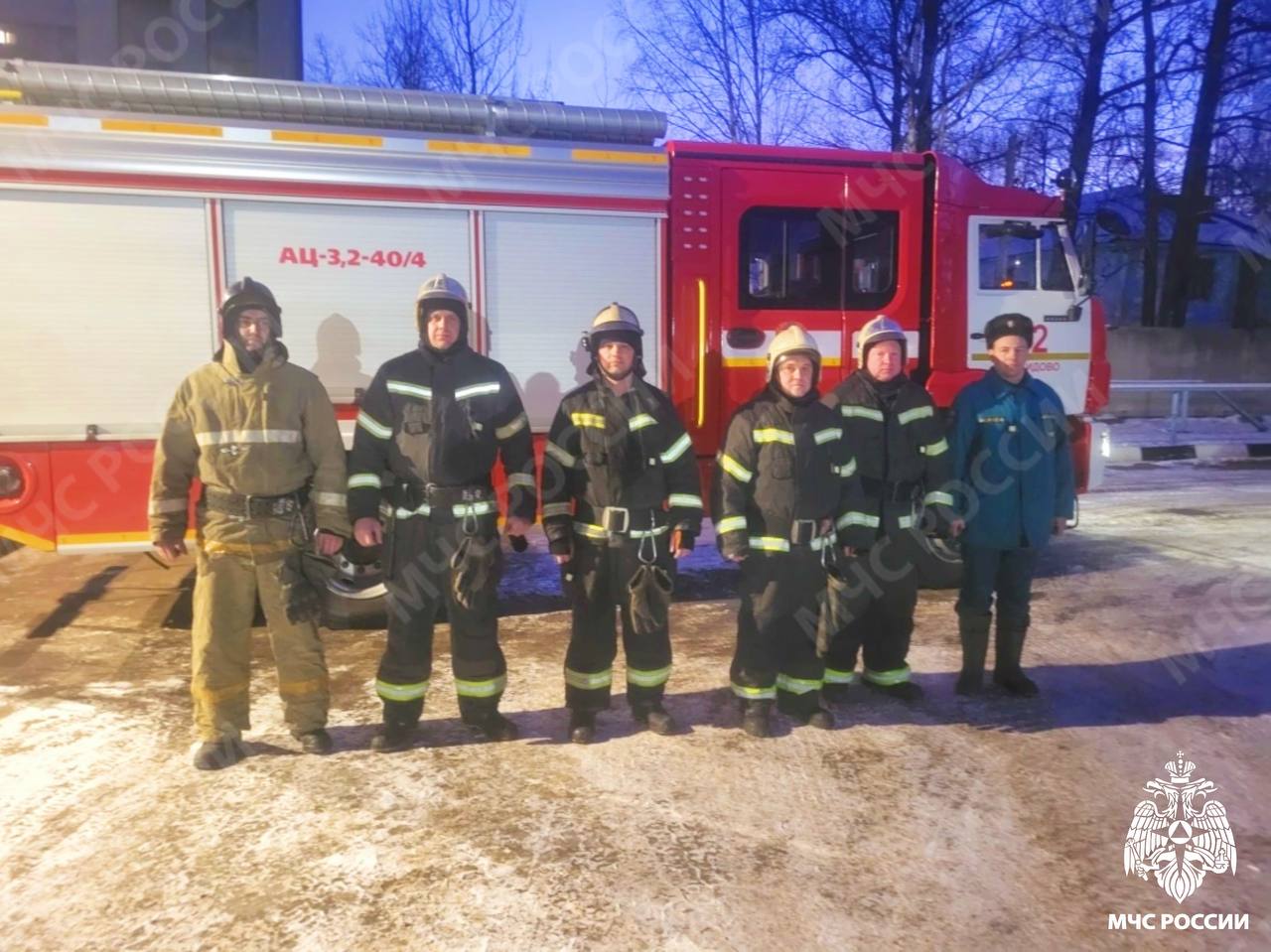 В Нелидове пожарные спасли человека