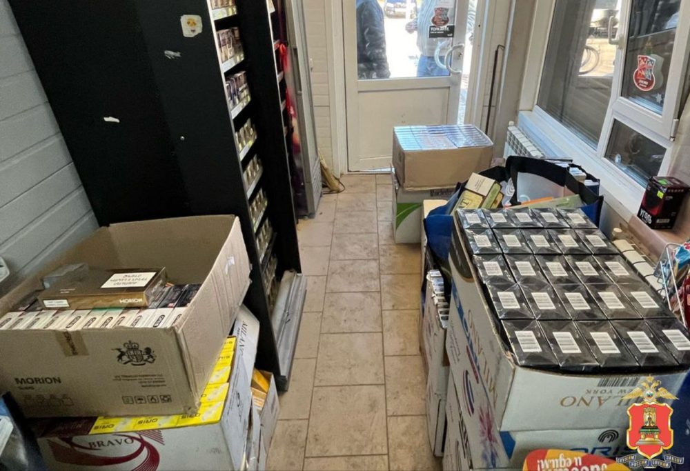 нелегальный табак, торжок