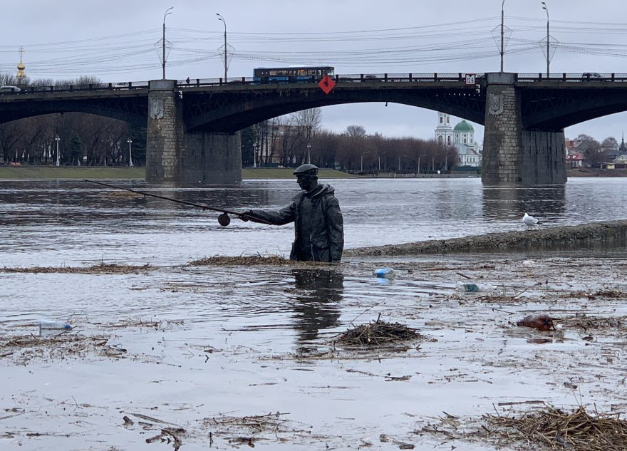 Паводок, весна, Волга