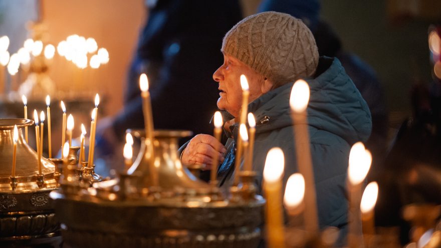 храм, свечи, церковь