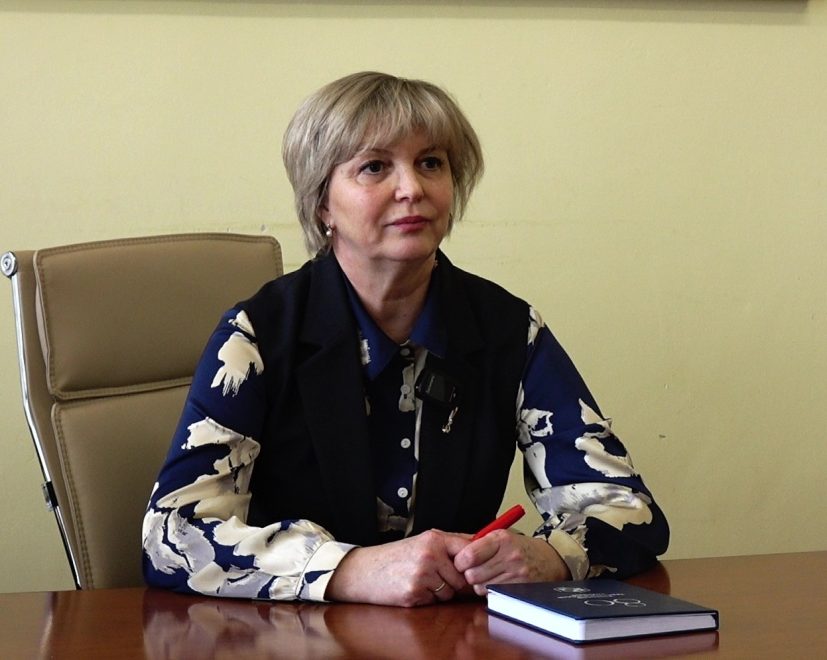 Фото директора колледжа Светланы Дубининой