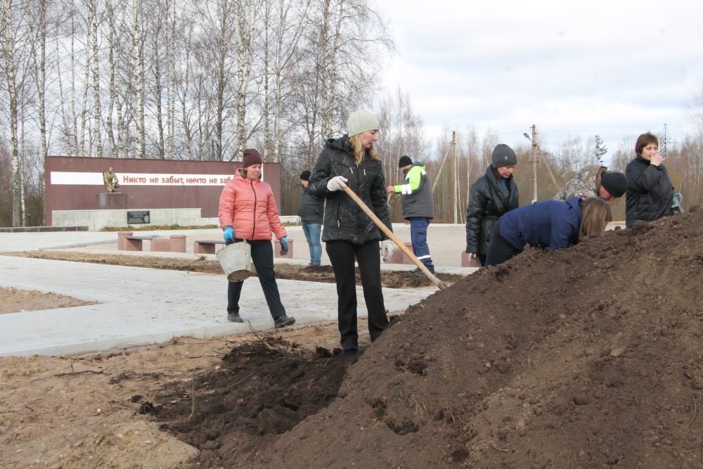 Вышний Волочек, субботник